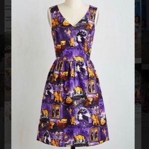 ModCloth Spirit in the Fright Dress